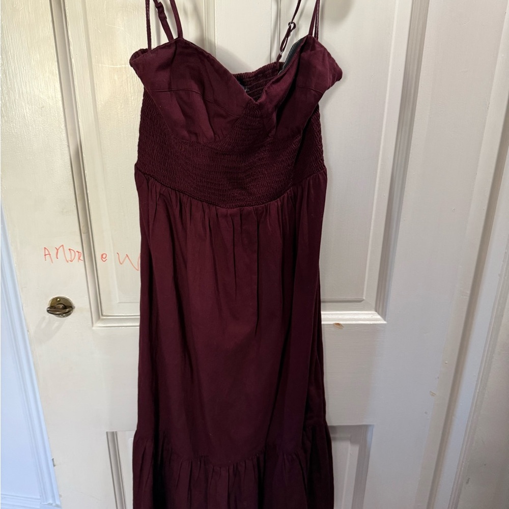 GAP Burgundy Dress